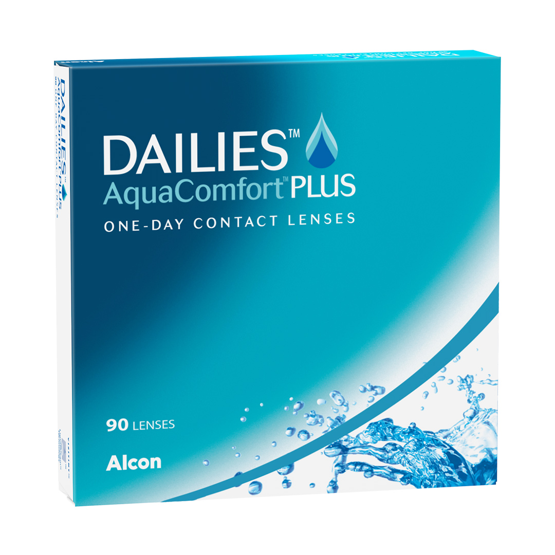 Dailies AquaComfort Plus 90 Szt Soczewki Jednodniowe Ciba Vision
