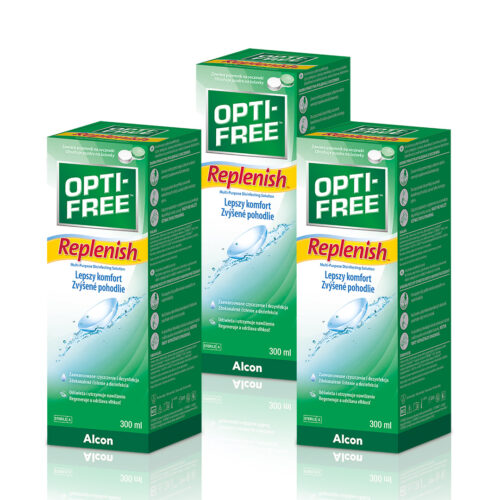 Zestaw: OPTI-FREE® Replenish® 3x300 ml
