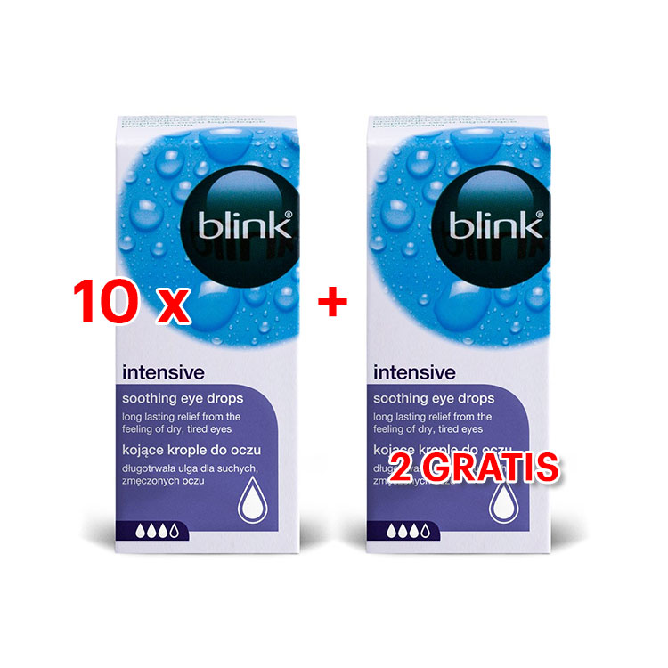 Zestaw: Blink Intensive 10x10 ml (+ 2 GRATIS)