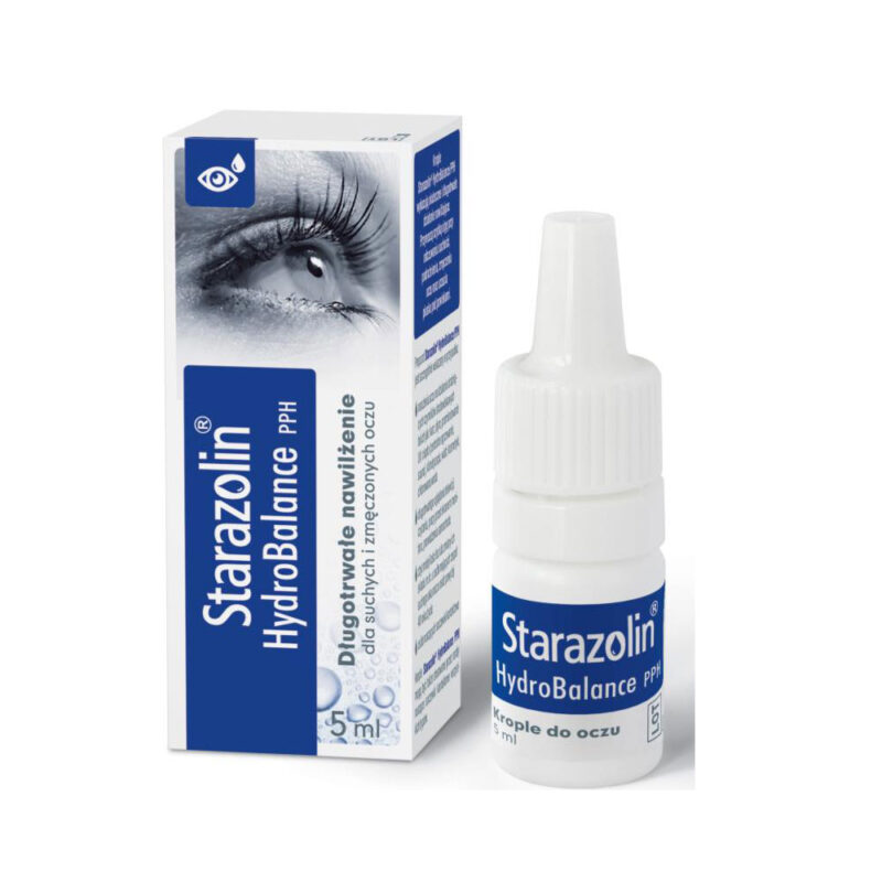 Starazolin HydroBalance PPH 5 ml krople do oczu 9 szt.