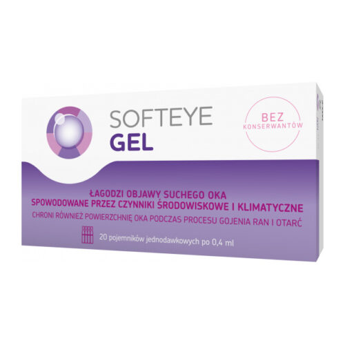 Softeye Gel żel do oczu 20 x 0,4 ml