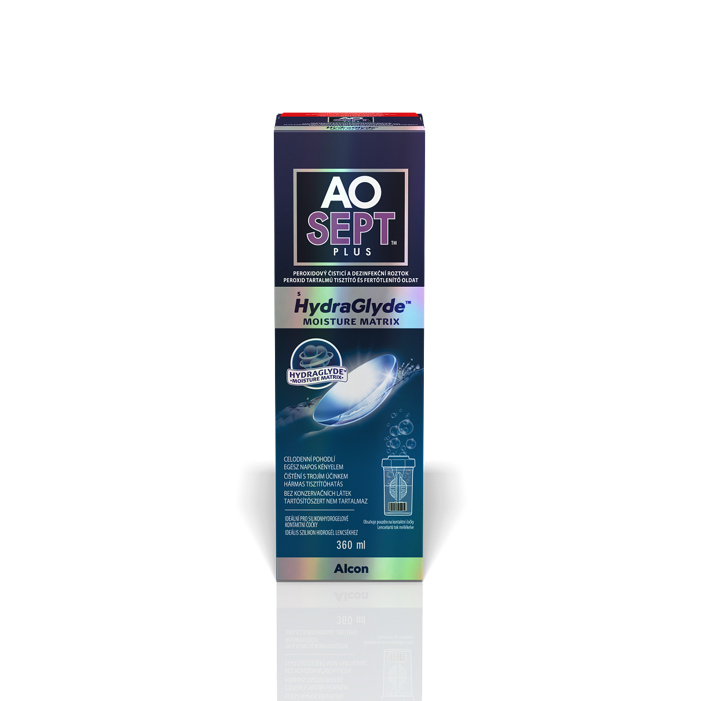 Zestaw: AOSEPT® PLUS z HydraGlyde® 6x360 ml