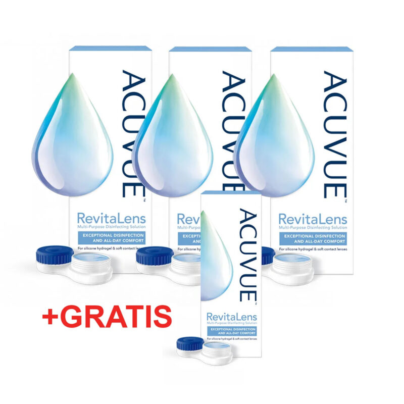 Zestaw: Acuvue RevitaLens 3×360 ml + 60 ml