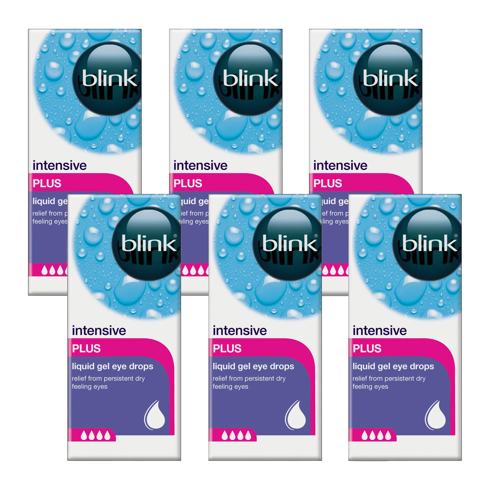 Zestaw: Blink Intensive Plus 6×10 ml