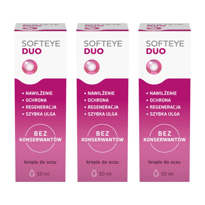 Zestaw: Softeye Duo 3x10 ml