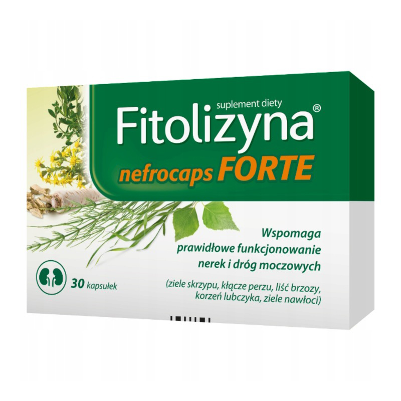 Fitolizyna Nefrocaps Forte – układ moczowy 30 kaps.