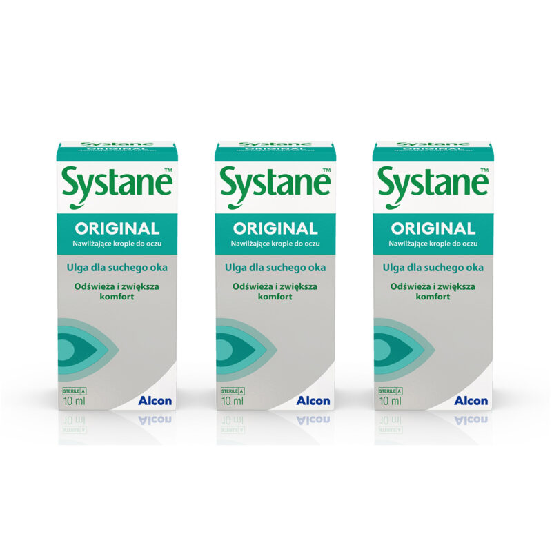 Zestaw: Systane Original 3x10 ml
