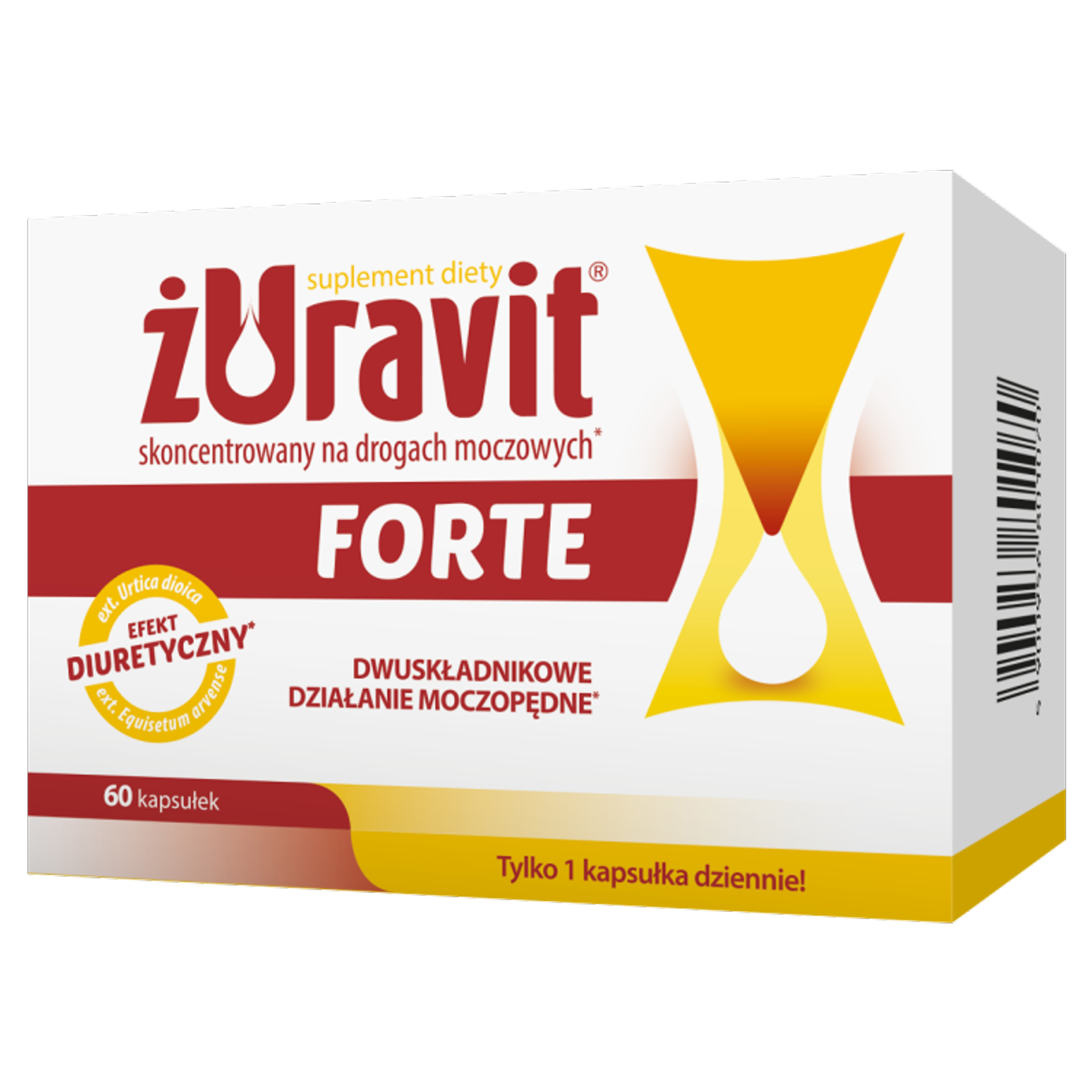 ŻURAVIT Forte - suplement diety x60kaps.