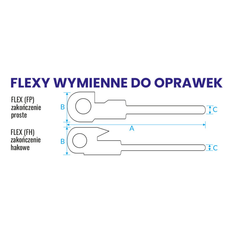 Flexy wymienne do oprawek 1 szt.