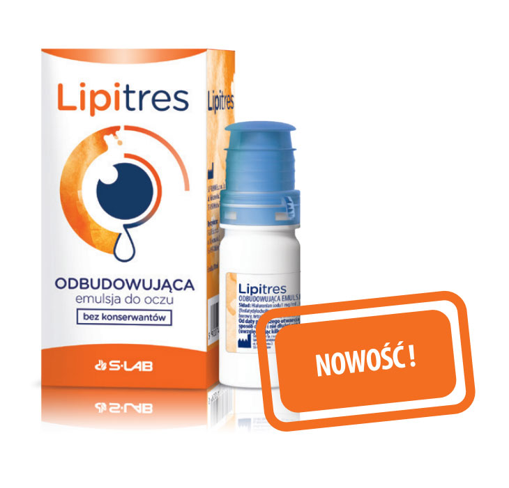 Lipitres odbudowująca emulsja do oczu 10 ml