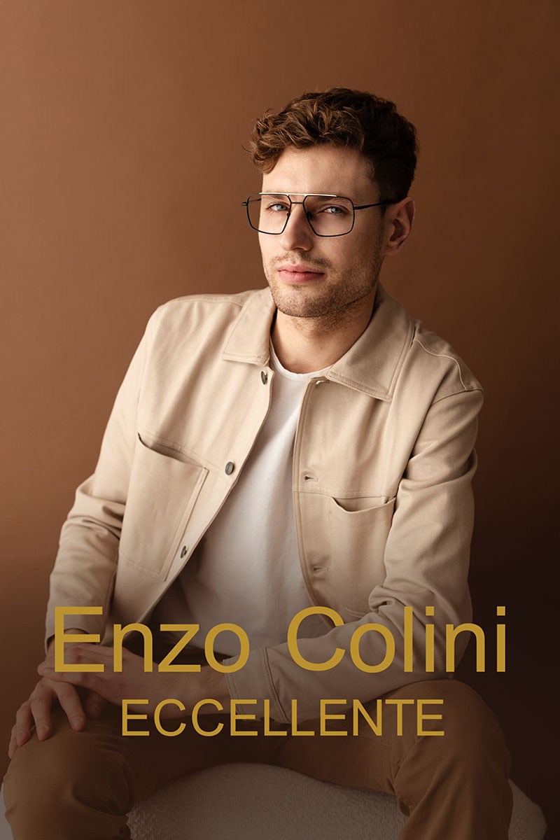 Oprawki Enzo Colini dla mężczyzn