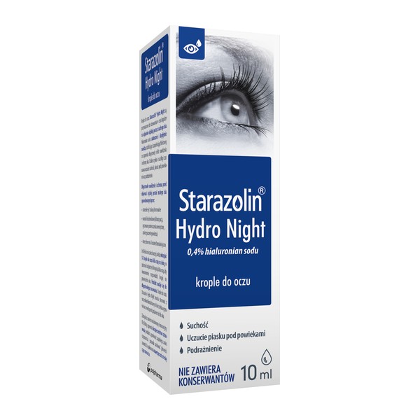 Starazolin Hydro Night krople do oczu 10ml